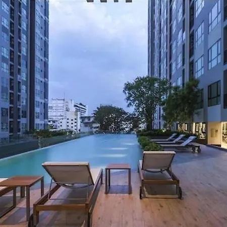 Base Central Pattaya Quiet King-Bed With Infinity Pool & Free Netflix Exterior foto